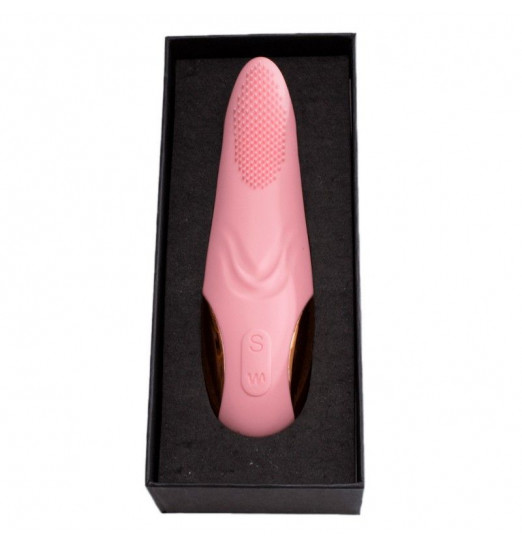 Розовый вибростимулятор Frida с ротацией кончика - 18 см. Розовый вибростимулятор Frida с ротацией кончика - 18 см.