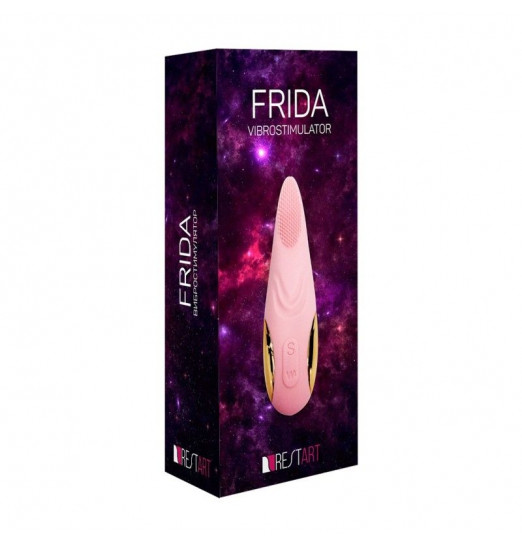 Розовый вибростимулятор Frida с ротацией кончика - 18 см. Розовый вибростимулятор Frida с ротацией кончика - 18 см.