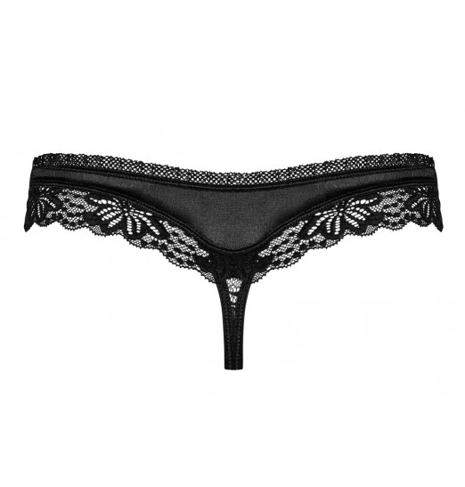 Ажурные трусики-стринги с подвеской