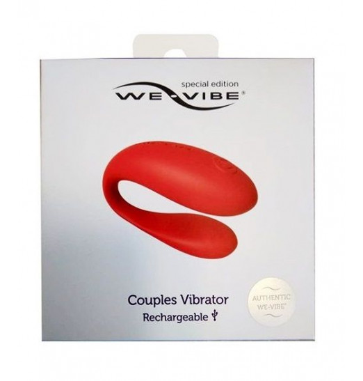 Красный вибратор для пар We-vibe Special Edition Красный вибратор для пар We-vibe Special Edition