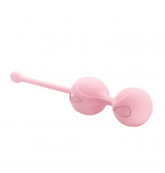 Нежно-розовые вагинальные шарики Kegel Tighten Up I