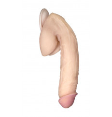 Сувенирный фаллос на присоске 04 - 23,5 см.