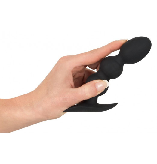 Тяжелая анальная елочка Heavy Beads - 13,3 см.