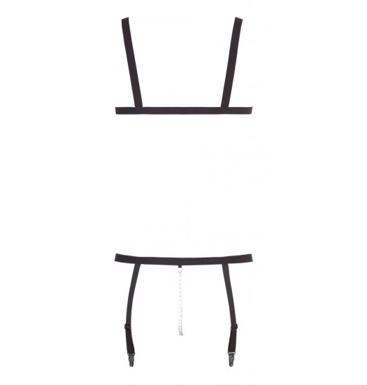 Эластичный откровенный комплект Bad Kitty Strap Bikini