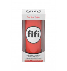 Красный нереалистичный мастурбатор FIFI MALE