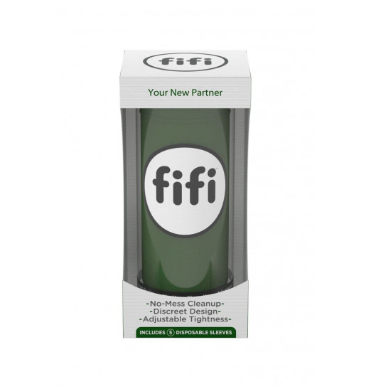 Зеленый нереалистичный мастурбатор FIFI MALE