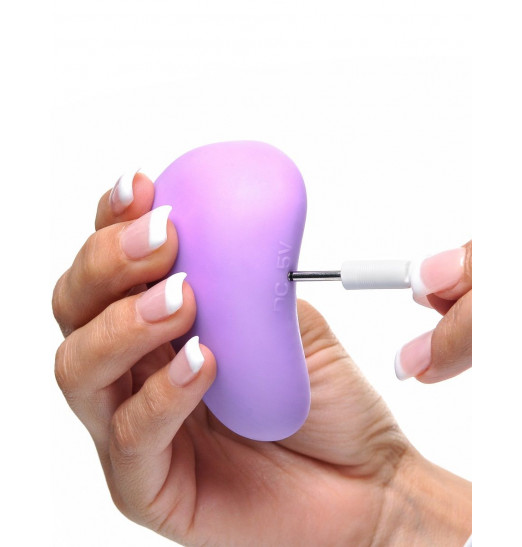 Сиреневый клиторальный вибростимулятор Vibrating Petite Arouse-Her