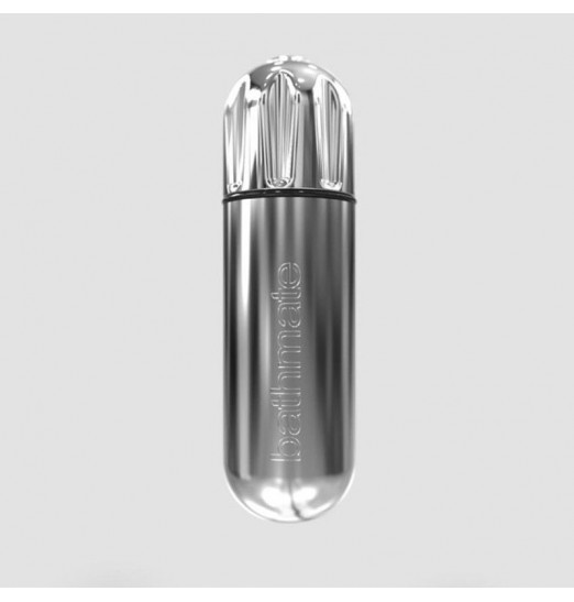 Серебристая перезаряжаемая вибропуля Bathmate Vibrating Bullet Vibe Chrome