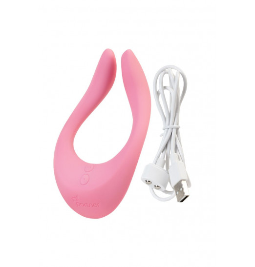 Розовый многофункциональный стимулятор для пар Satisfyer Endless Joy