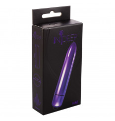 Фиолетовая вибропуля Mae - 9 см.