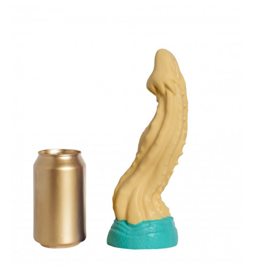 Бежевый фаллоимитатор  Песчаная Змея medium  - 24 см.