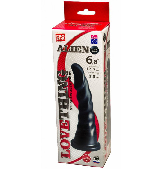 Насадка для трусиков харнесс Alien - 17,5 см.