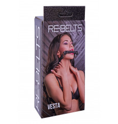 Кляп-трензель Vesta с металлическими кольцами