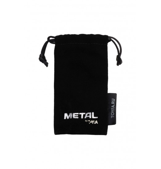Серебристый утяжелитель на мошонку TOYFA Metal