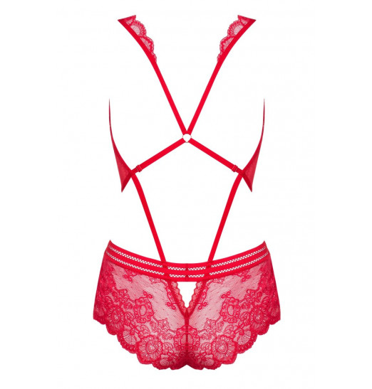 Оригинальное кружевное боди