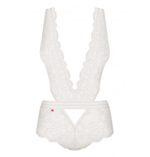 Оригинальное кружевное боди