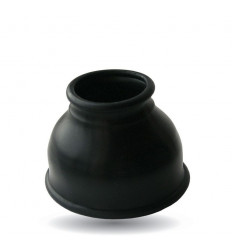 Чёрная уплотнительная насадка для помпы - размер M