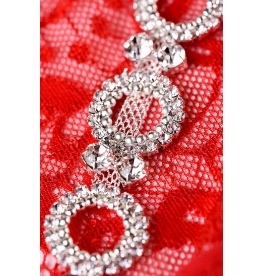 Трусики-стринги Janet с украшением из страз на поясе