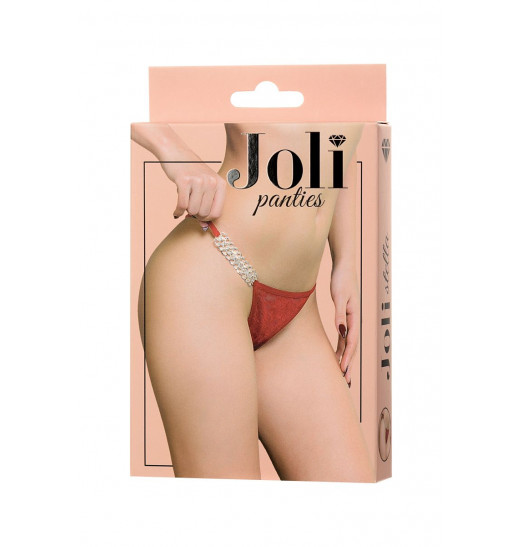 Трусики-стринги Stella с цепочками и стразами