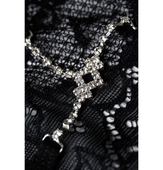 Трусики-стринги со стразами Terri