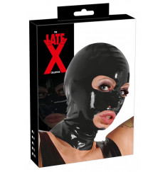 Шлем-маска на голову с отверстиями для рта и глаз