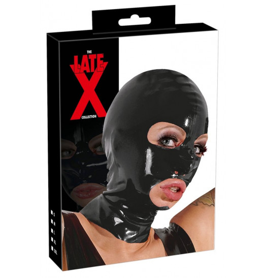 Шлем-маска на голову с отверстиями для рта и глаз