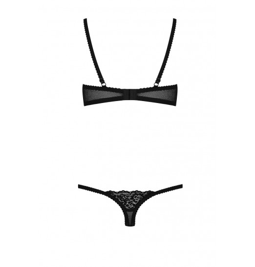 Соблазнительное кружевное боди с тонкой перемычкой на животике