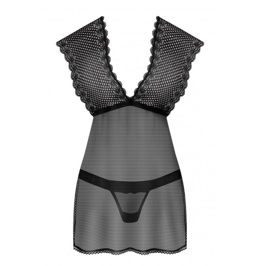 Соблазнительный бэби-долл с глубоким вырезом