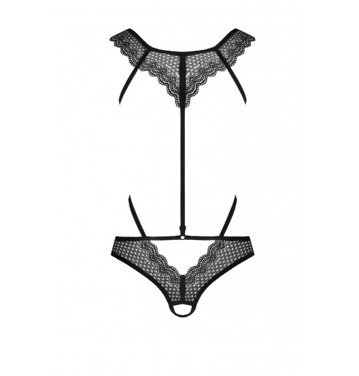 Ультрасексуальное боди с открытой грудью