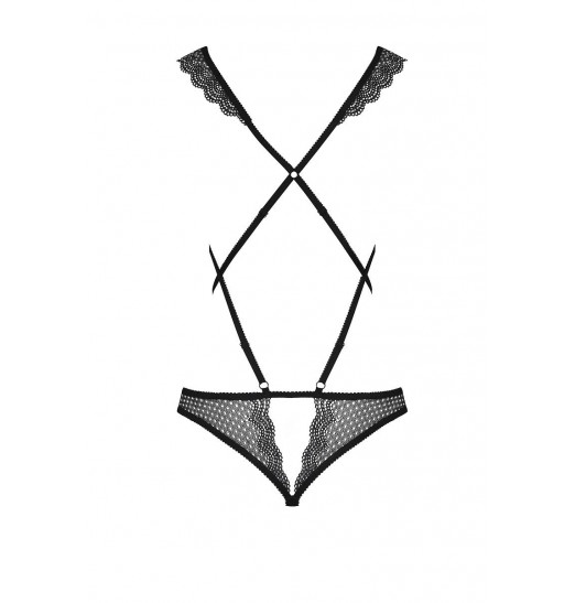 Ультрасексуальное боди с открытой грудью