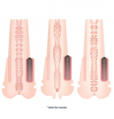 Мастурбатор PORNSTAR с 3 рукавами-анусами