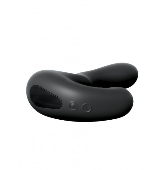 Черный анальный вибростимулятор P-Spot Milker - 14 см. Черный анальный вибростимулятор P-Spot Milker - 14 см.