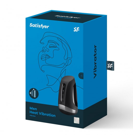 Мастурбатор Satisfyer Men Heat Vibration с подогревом и вибрацией