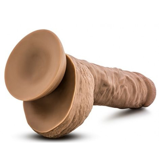 Смуглый фаллоимитатор Your Personal Trainer - 22,9 см.