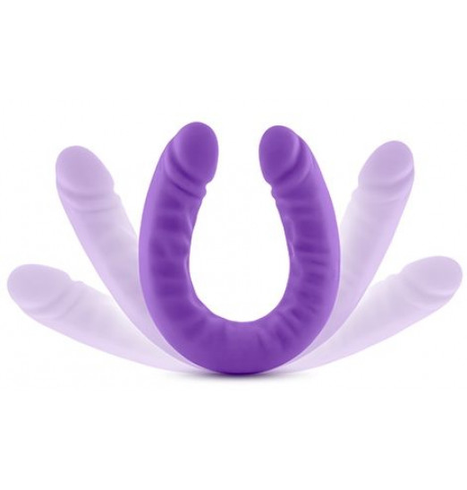 Фиолетовый двусторонний фаллоимитатор 18 inch Silicone Slim Double Dong - 45,7 см. Фиолетовый двусторонний фаллоимитатор 18 inch Silicone Slim Double Dong - 45,7 см.