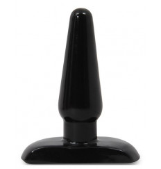 Черная анальная пробка Small Plug - 9 см.