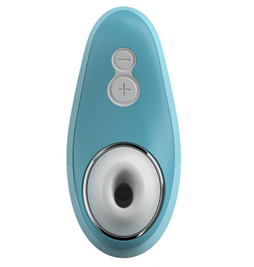 Голубой бесконтактный клиторальный стимулятор Womanizer Liberty Голубой бесконтактный клиторальный стимулятор Womanizer Liberty