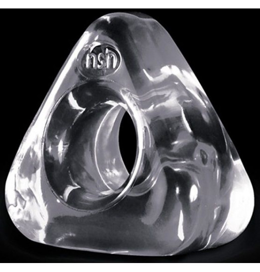Прозрачное треугольное эрекционное кольцо RENEGADE JUNK PUSHER