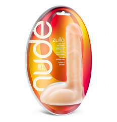 Телесный фаллоимитатор Zullo - 18,4 см.