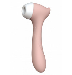 Персиковый вакуумный бесконтактный стимулятор клитора и вибратор Halo