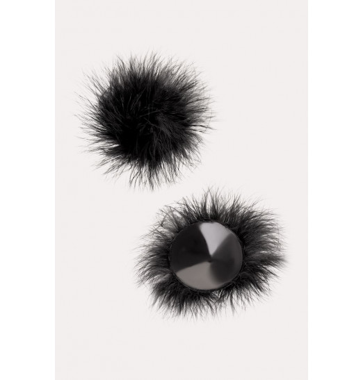 Соблазнительные круглые пэстис с пухом