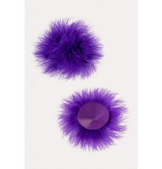 Соблазнительные круглые пэстис с пухом