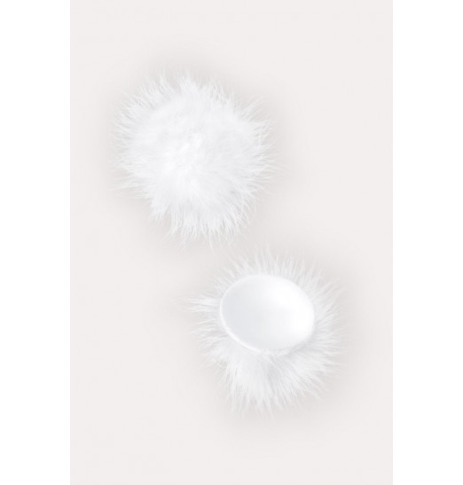 Соблазнительные круглые пэстис с пухом