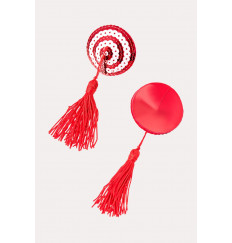 Круглые пэстис с кисточками