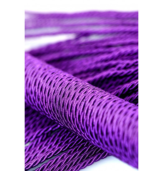 Сиреневый флоггер из веревки Theatre - 48,5 см.