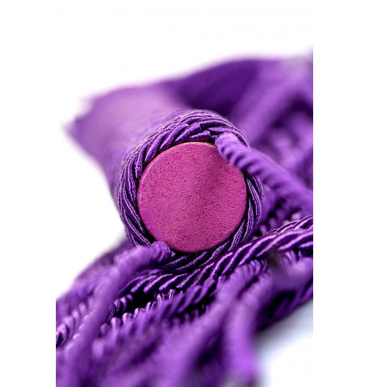 Сиреневый флоггер из веревки Theatre - 48,5 см.