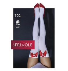 Чулки медсестры с эмблемой и бантом