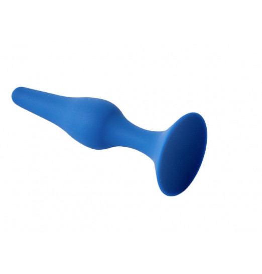 Синяя анальная пробка Gravity S - 10,5 см. Синяя анальная пробка Gravity S - 10,5 см.
