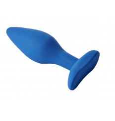 Синяя анальная пробка Matter L - 12 см.