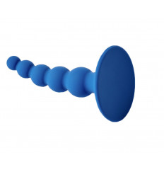 Синяя анальная пробка Pulse - 10 см.